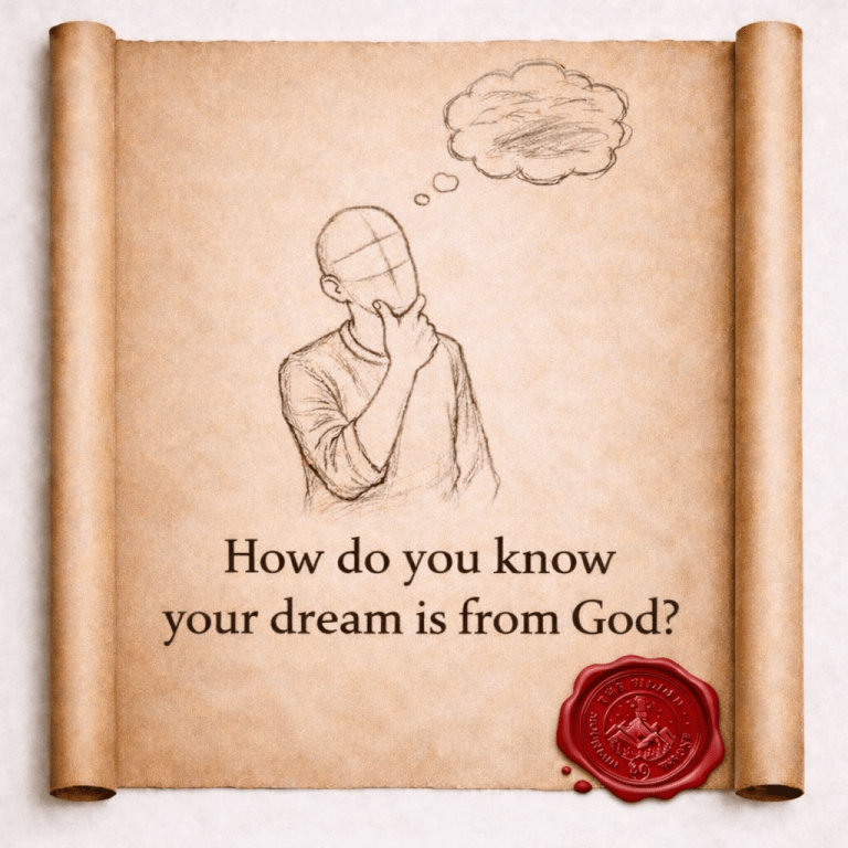 How Do You Know Your Dream Is From God