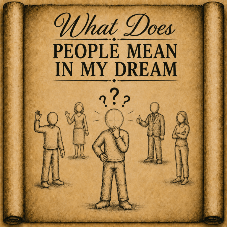 People in my dreams