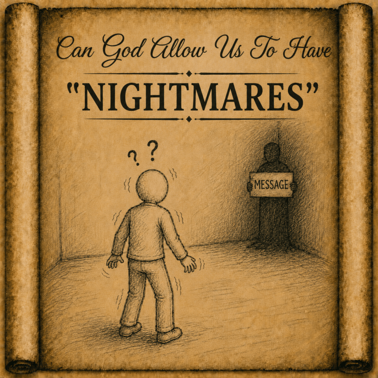 Can God Allow us to have "nightmares"